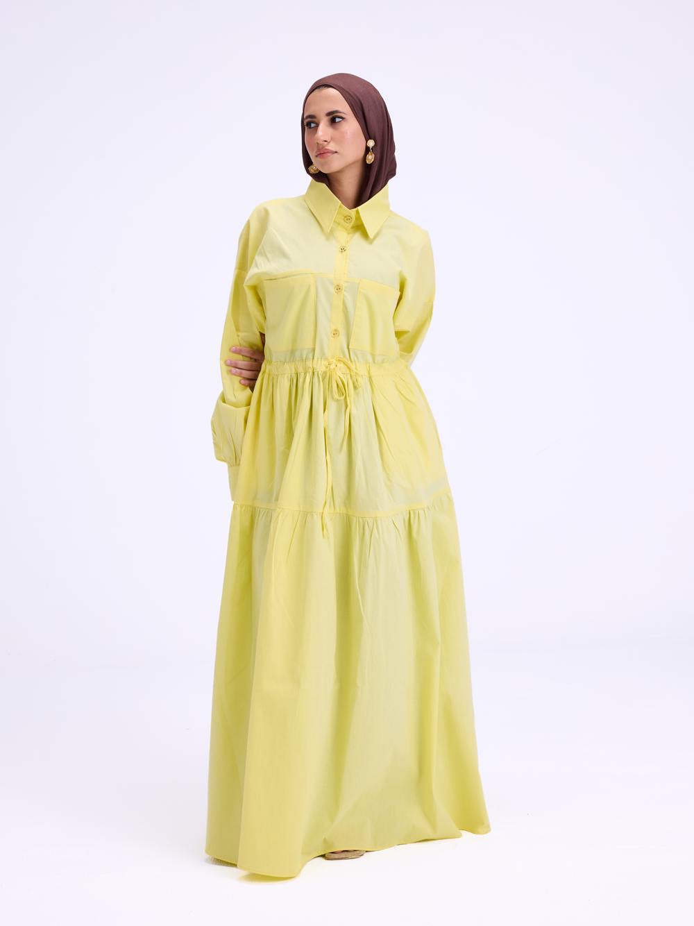 Shirt Yellow Dress