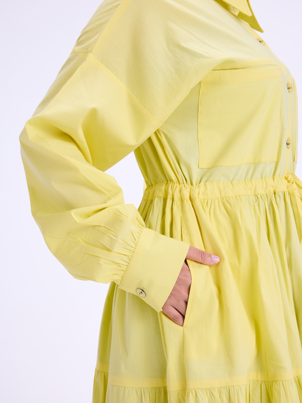 Shirt Yellow Dress